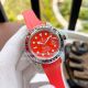 High Replica Rolex Submariner  Watch Blue Face Rubber strap Rainbow Bezel  40mm (7)_th.jpg